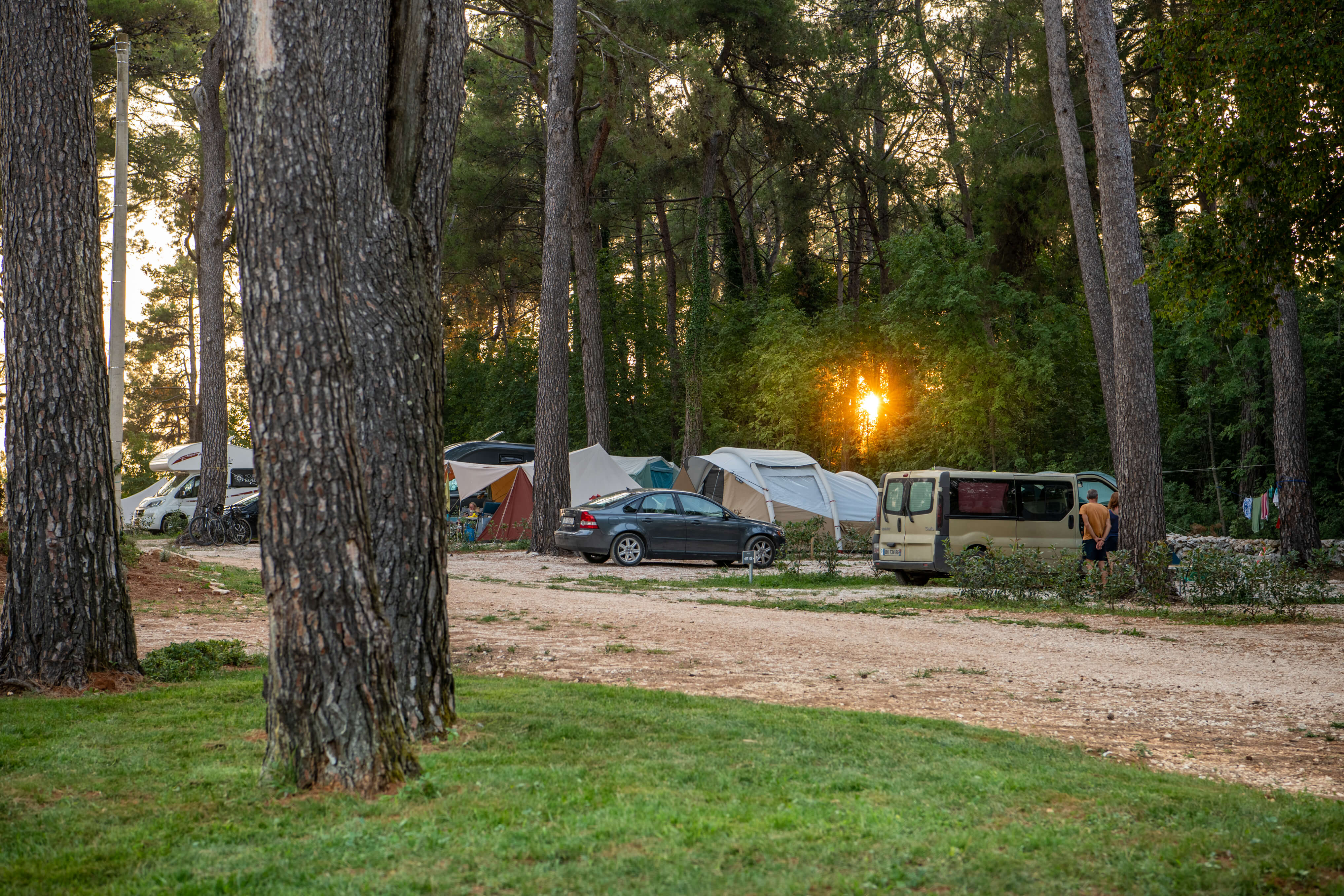 Camp Dvor camping pitch