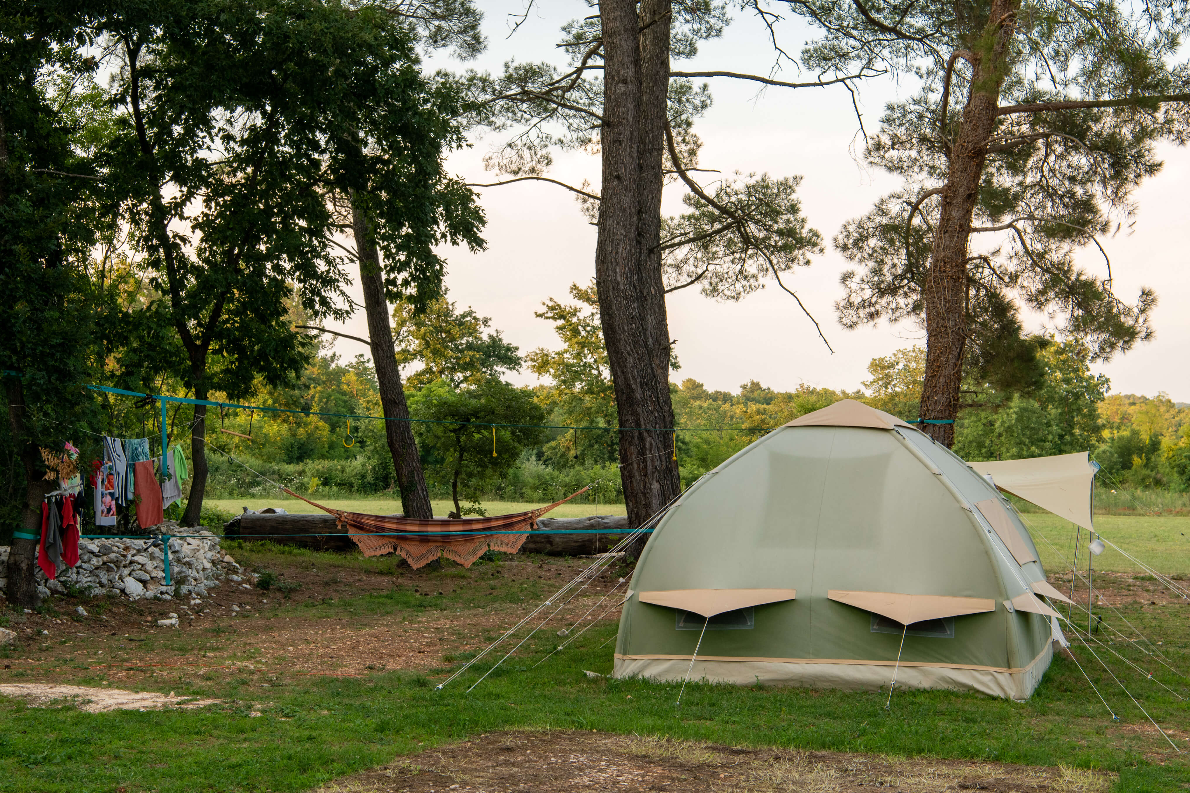 Camp Dvor camping pitch